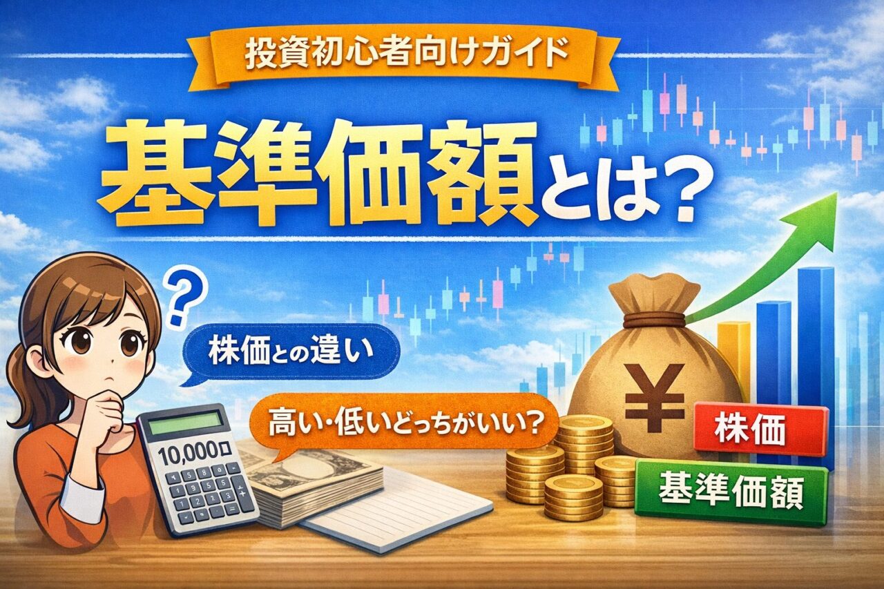 基準価額とは？【投資初心者が読むべき用語集】